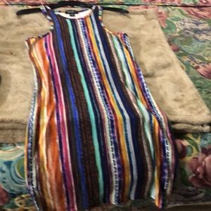 Multicolored summer dress